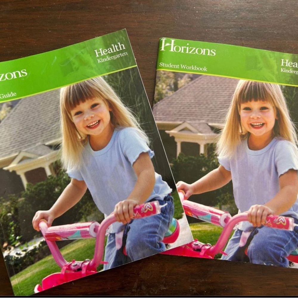 Horizons Health Kindergarten Workbook Set